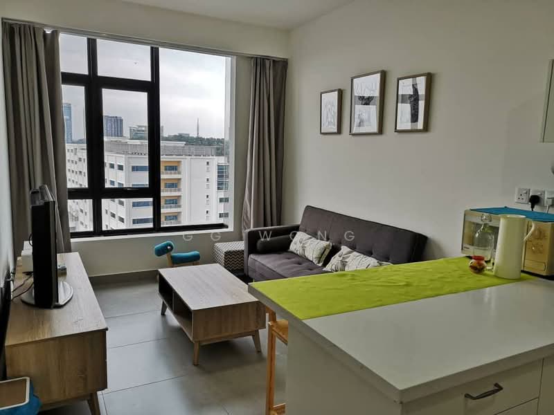 Servis Apartment untuk Disewa di Kanvas SOHO - GG Wong - Living Room - PropertyGuru.com.my