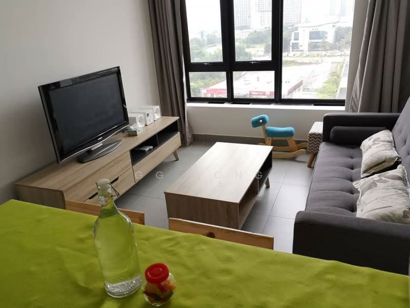 Servis Apartment untuk Disewa di Kanvas SOHO - GG Wong - Living Room - PropertyGuru.com.my