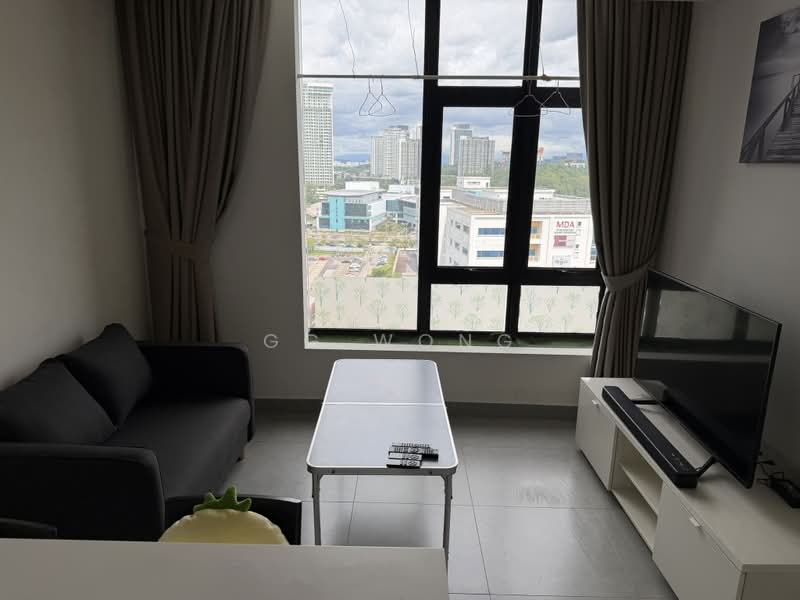 Service Residence for Rent at Kanvas SOHO - GG Wong - Living Room - PropertyGuru.com.my