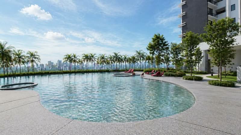 Service Residence for Sale at KL Traders Square - Rashidah Juremi - Pool - PropertyGuru.com.my