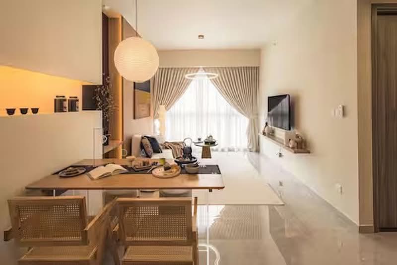 Servis Apartment untuk Dijual di Agile Bukit Bintang - David Lai - Living Room - PropertyGuru.com.my