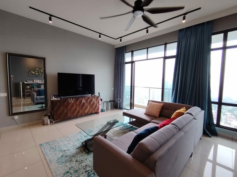 Servis Apartment untuk Dijual di The Park Sky Residence - Waymond . - Living Room - PropertyGuru.com.my