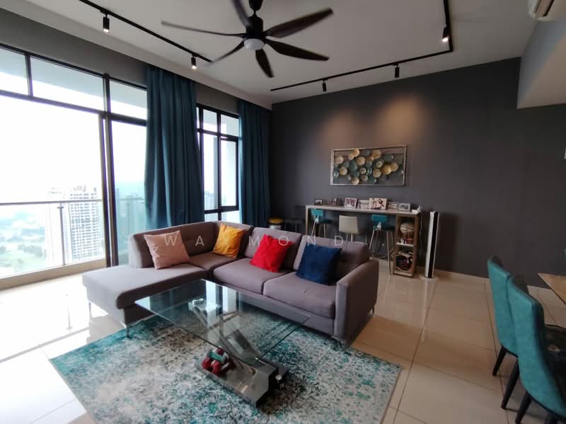Servis Apartment untuk Dijual di The Park Sky Residence - Waymond . - Living Room - PropertyGuru.com.my