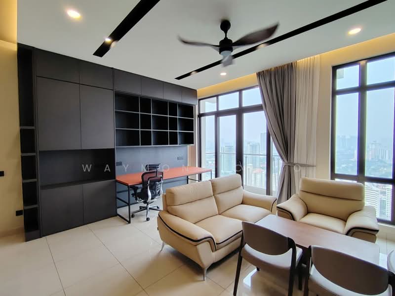 Service Residence for Sale at The Park Sky Residence - Waymond Choo - Living Room - PropertyGuru.com.my