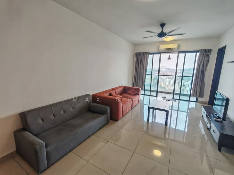 Service Residence for Rent at Symphony Tower (Menara Simfoni) - Max Chua - Living Room - PropertyGuru.com.my