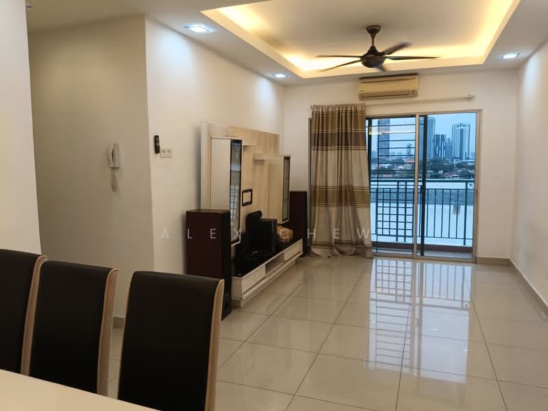 Servis Apartment untuk Dijual di Connaught Avenue - Alex Chew - Living Room - PropertyGuru.com.my