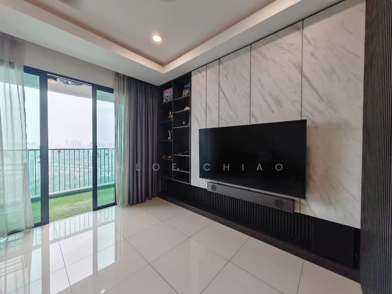 Condominium for Sale at GenKL - Chloe Chiao - Living Room - PropertyGuru.com.my