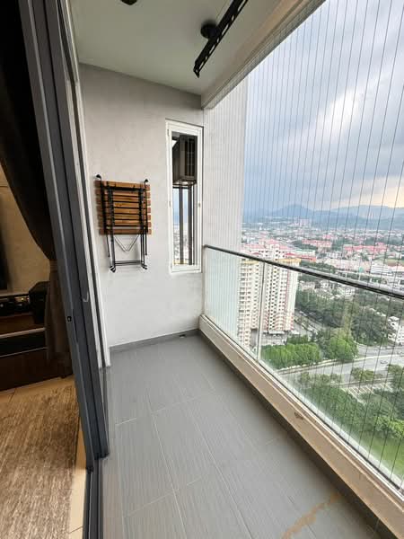 Service Residence for Sale at LakePark Residence @ KL North - Jaden Chai - Balcony - PropertyGuru.com.my