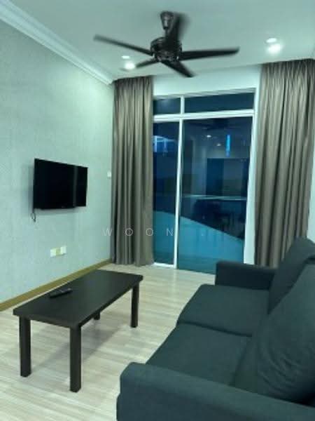 Service Residence for Rent at The Wave Residence - Woon . - Living Room - PropertyGuru.com.my