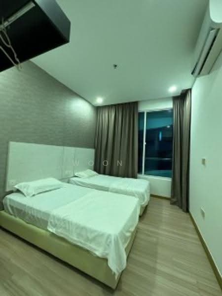 Service Residence for Rent at The Wave Residence - Woon . - Bedroom - PropertyGuru.com.my