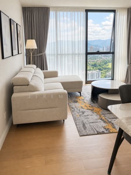 Service Residence for Rent at TRX Residences - Jeremy Lee - Living Room - PropertyGuru.com.my