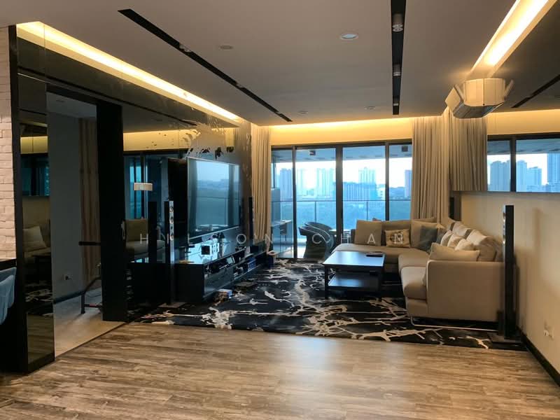 Condominium for Sale at A'Marine Condominium - Hilson Chan - Living Room - PropertyGuru.com.my