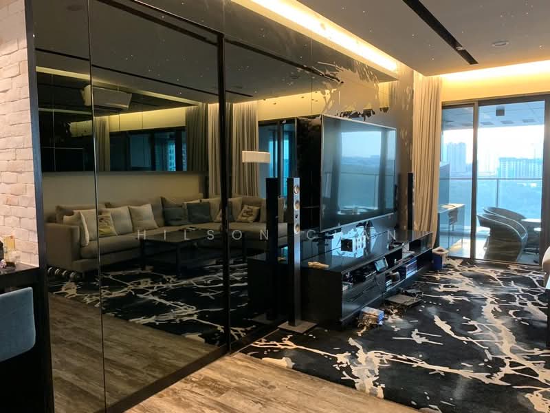 Condominium for Sale at A'Marine Condominium - Hilson Chan - Living Room - PropertyGuru.com.my
