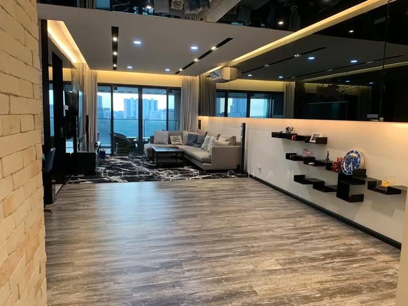Condominium for Sale at A'Marine Condominium - Hilson Chan - Living Room - PropertyGuru.com.my