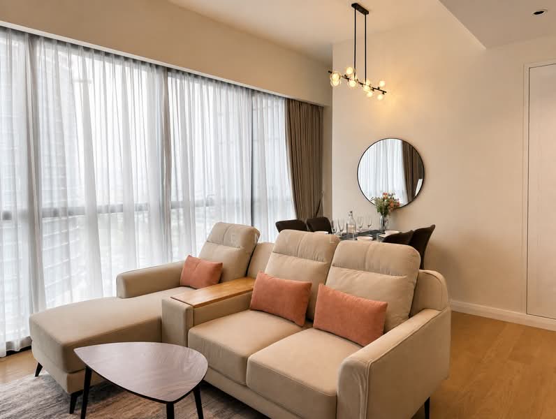 Servis Apartment untuk Dijual di TRX Residences - Jeremy Lee - Living Room - PropertyGuru.com.my