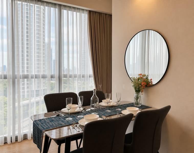 Servis Apartment untuk Dijual di TRX Residences - Jeremy Lee - Dining Room - PropertyGuru.com.my