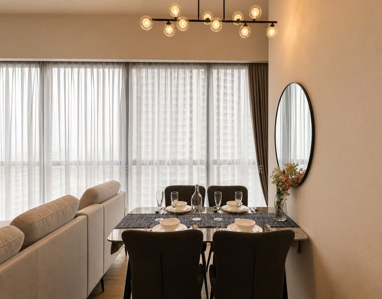 Servis Apartment untuk Dijual di TRX Residences - Jeremy Lee - Living Room - PropertyGuru.com.my