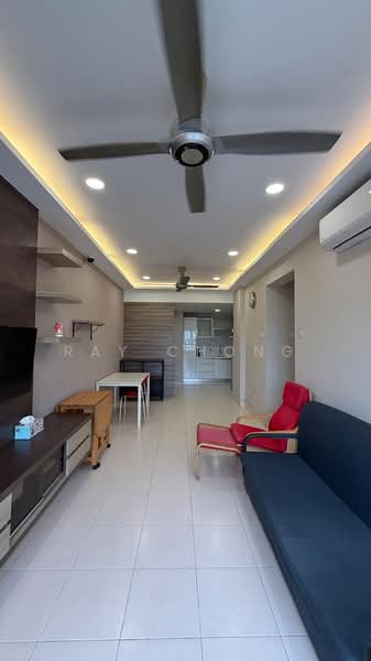 Condominium for Sale at 1 Petaling - Ray Chong - Living Room + Dining Room - PropertyGuru.com.my