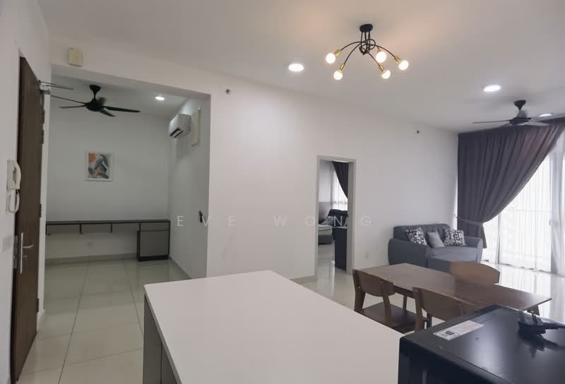 Servis Apartment untuk Disewa di Setia City Residences - Eve Wong - Living Room - PropertyGuru.com.my