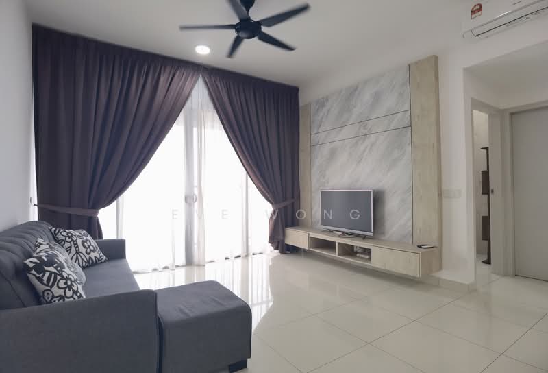 Servis Apartment untuk Disewa di Setia City Residences - Eve Wong - Living Room - PropertyGuru.com.my