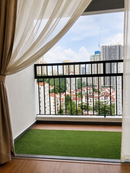 Kondominium untuk Disewa di Pantai Hillpark 2 - Albert Ho - Balcony - PropertyGuru.com.my