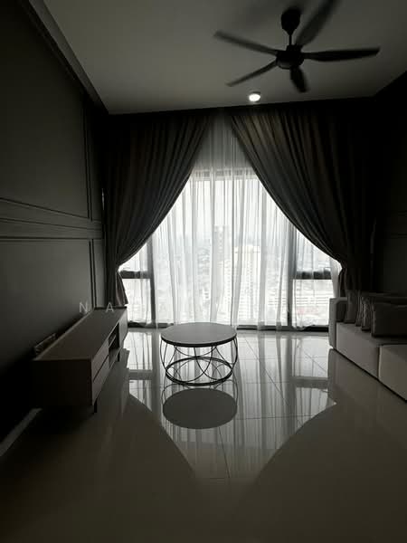 Service Residence for Rent at Sapphire Paradigm - Reena Nagalingam - Living Room - PropertyGuru.com.my