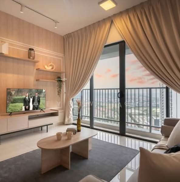 Servis Apartment untuk Disewa di Setia City Residences - Eve Wong - Living Room - PropertyGuru.com.my