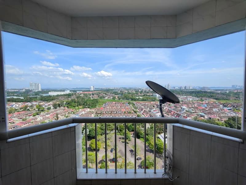 Pangsapuri untuk Disewa di Permas Ville Apartment - Vivien Keck - Balcony - PropertyGuru.com.my