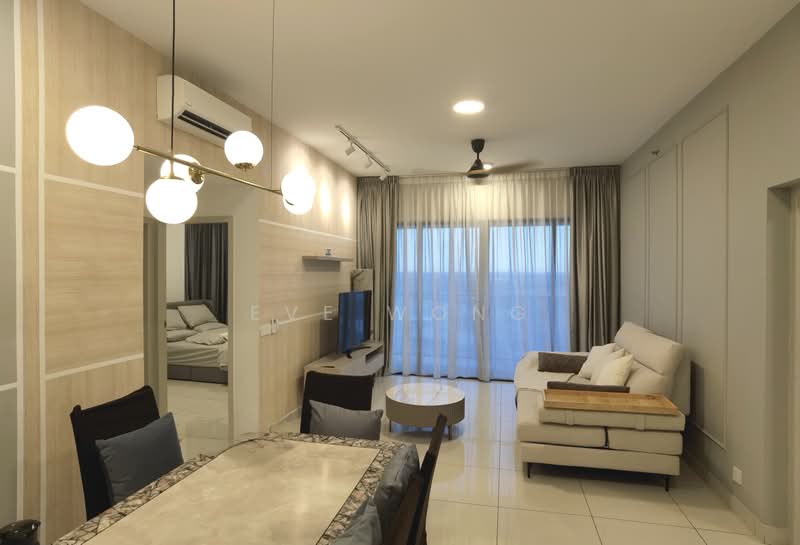 Service Residence for Rent at Setia City Residences - Eve Wong - Living Room - PropertyGuru.com.my