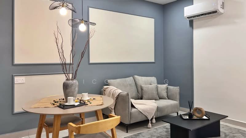 Servis Apartment untuk Disewa di Dorsett Waterfront Subang - Mico Wong - Living Room - PropertyGuru.com.my