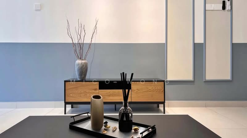 Servis Apartment untuk Disewa di Dorsett Waterfront Subang - Mico Wong - Living Room - PropertyGuru.com.my