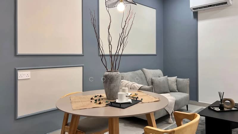 Servis Apartment untuk Disewa di Dorsett Waterfront Subang - Mico Wong - Living Room - PropertyGuru.com.my