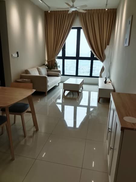 Service Residence for Rent at V Residence 2 @ Sunway Velocity - Jinn Lee - Living Room - PropertyGuru.com.my