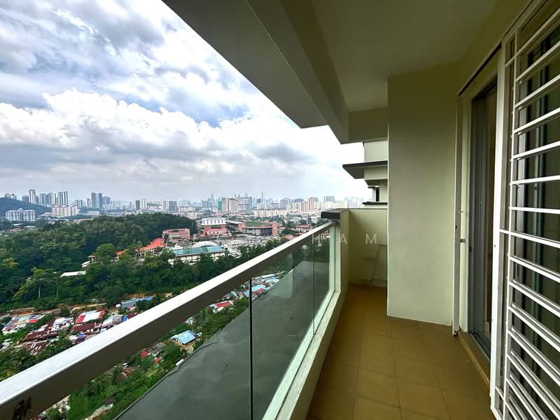 Kondominium untuk Dijual di Platinum Hill PV 8 - Afiq Sham - Balcony - PropertyGuru.com.my