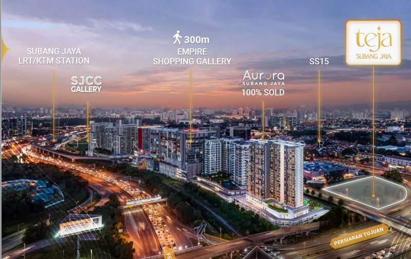 Kediaman Servis untuk Dijual di Teja @ Subang Jaya City Centre (SJCC) - Jack Khor Phor Jiing - Exterior - PropertyGuru.com.my