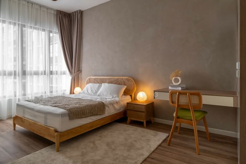 Service Residence for Rent at Sunway Belfield - Kim Ling - Master Bedroom - PropertyGuru.com.my