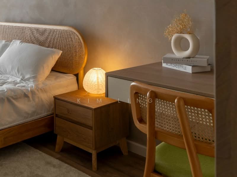 Service Residence for Rent at Sunway Belfield - Kim Ling - Master Bedroom - PropertyGuru.com.my