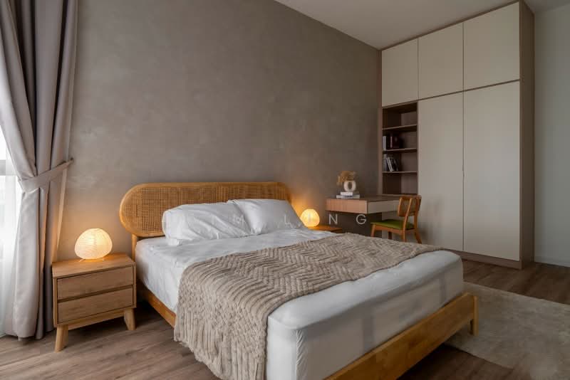 Service Residence for Rent at Sunway Belfield - Kim Ling - Master Bedroom - PropertyGuru.com.my