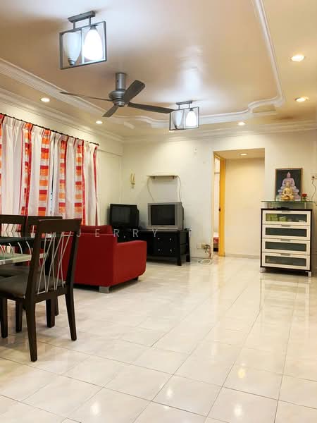 Pangsapuri untuk Disewa di Taman Pekaka Block 31 - Jerry Tan - Living Room - PropertyGuru.com.my