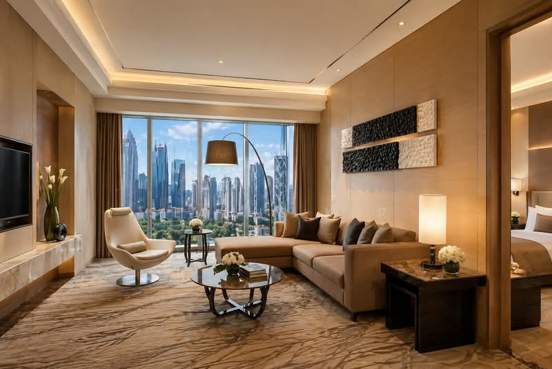 Hotel / Resort untuk Disewa di Mid Valley City (Kuala Lumpur) - Seamus Kor - Living Room - PropertyGuru.com.my