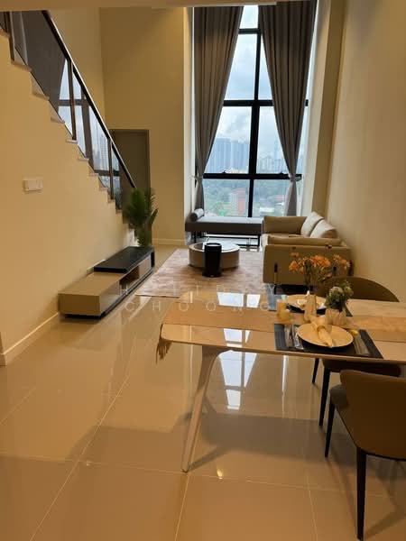 Servis Apartment untuk Disewa di 8th & Stellar - Holiday Choong - Living Room - PropertyGuru.com.my