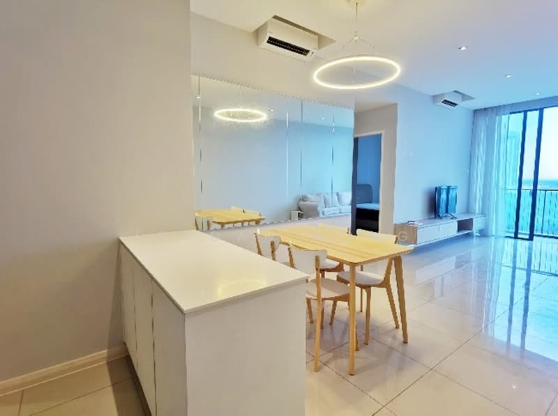 Kondominium untuk Disewa di The WaterEdge (Pinggiran Air) - Jordan Wong - Living Room - PropertyGuru.com.my