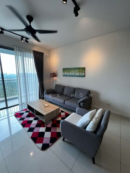 Service Residence for Rent at Teega Suites - Alex How - Living Room - PropertyGuru.com.my