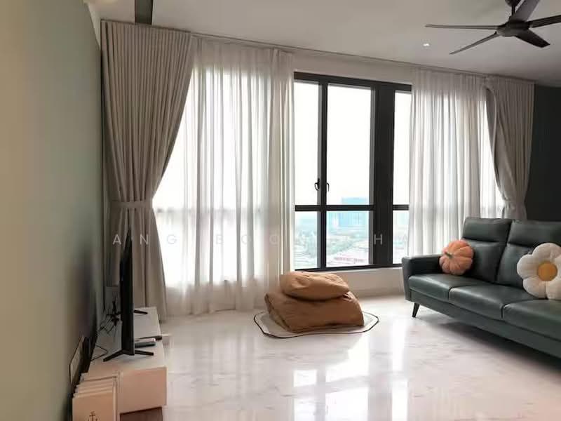 Servis Apartment untuk Dijual di Setia Sky 88 - Ang Boon Chai - Living Room - PropertyGuru.com.my