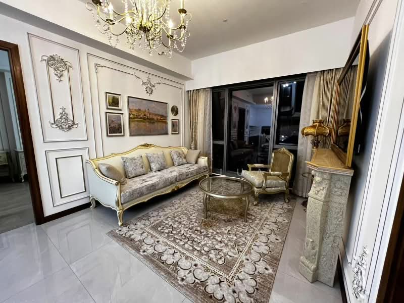 Servis Apartment untuk Disewa di Core Residence @ TRX - Andy Lua - Living Room - PropertyGuru.com.my