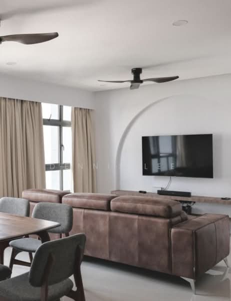 Servis Apartment untuk Dijual di TriTower Residence @ Johor Bahru Sentral - Dennis Lee - Living Room - PropertyGuru.com.my