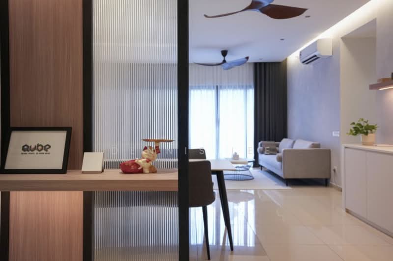 Service Residence for Sale at TriTower Residence @ Johor Bahru Sentral - Dennis Lee - Living Room - PropertyGuru.com.my