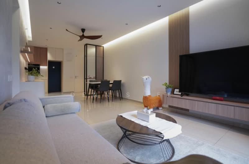 Service Residence for Sale at TriTower Residence @ Johor Bahru Sentral - Dennis Lee - Living Room - PropertyGuru.com.my