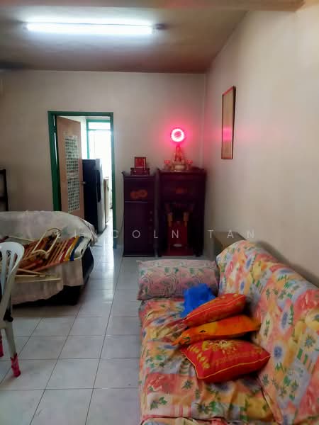 Flat for Sale at Happy Garden Flat - Lincoln Tan - Living Room - PropertyGuru.com.my