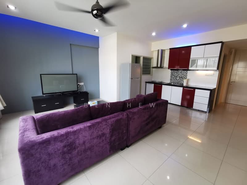Servis Apartment untuk Disewa di Birch Regency @ Penang Times Square - Ben Hew - Living Room - PropertyGuru.com.my